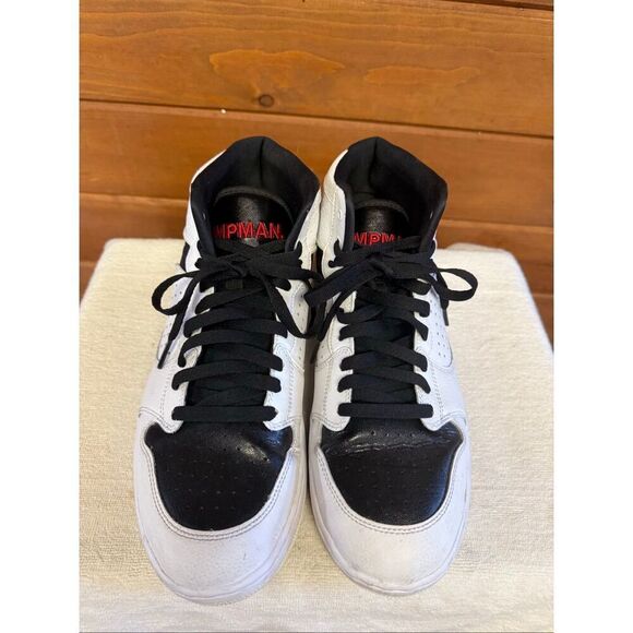 Nike Jordan Access basketball shoes in the white, black, gym red AR3762-101 Sz 1 main image 4